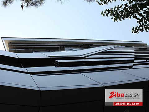 کامپوزیت نمای روزنامه دنیای اقتصاد