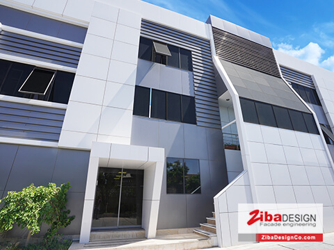 نمای کامپوزیت ایران دلکو