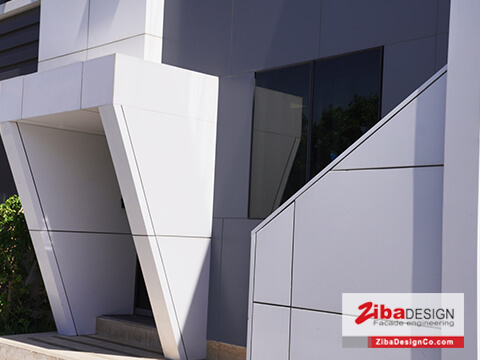 نمای کامپوزیت کارخانه