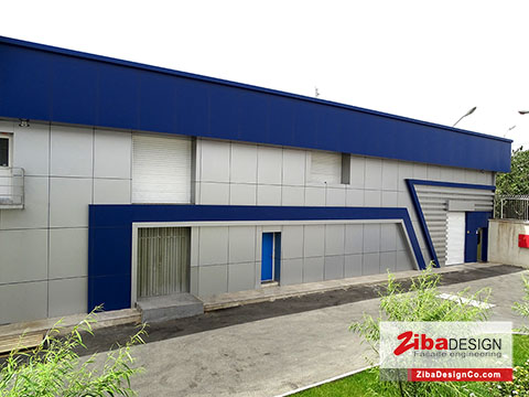 نمای کارخانه داروسازی کوثر