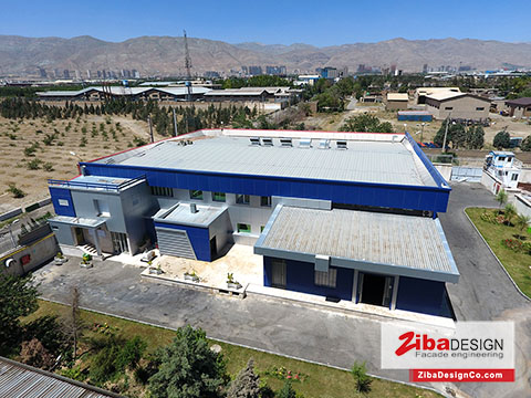 نمای کارخانه کوثر