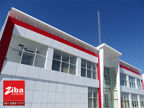 اجرای نمای کارخانه مزمز