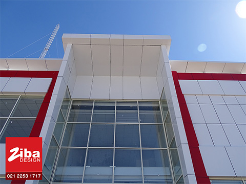 نمای کارخانه مدرن مزمز