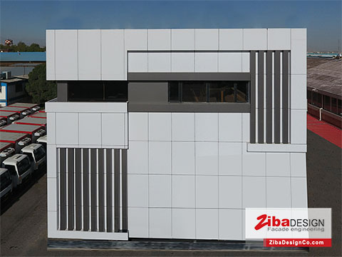 اجرای نمای کامپوزیت