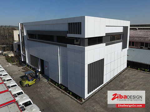 نمای کارخانه می ماس