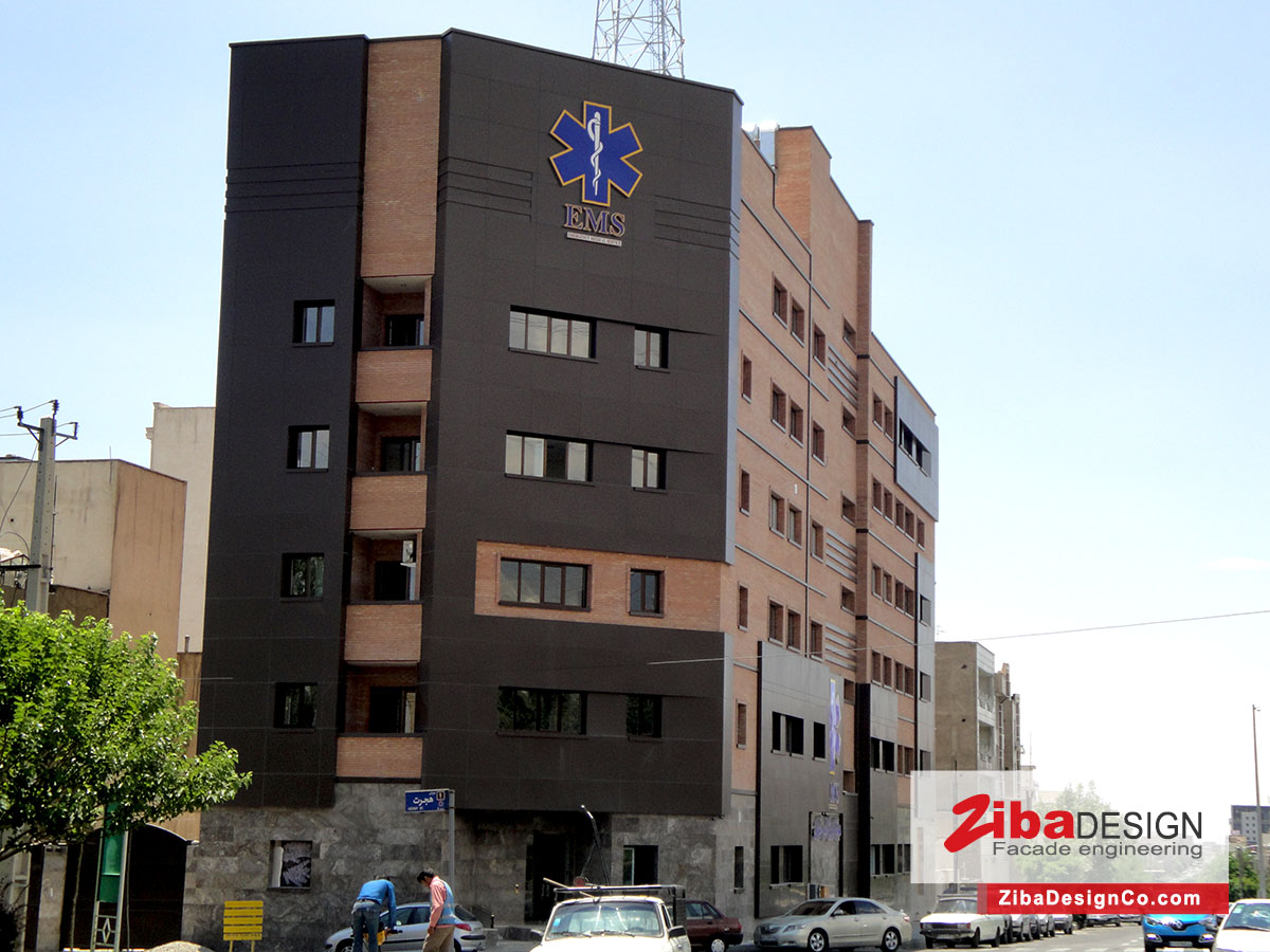 نمای ساختمان اورژانس
