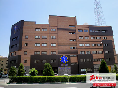 نمای کامپوزیت اورژانس تهران