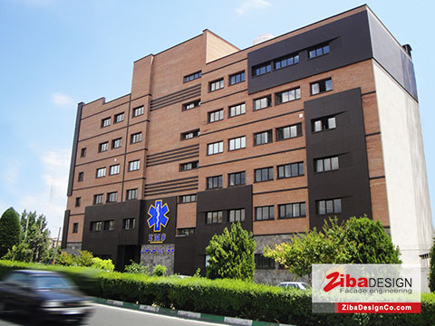 نمای کامپوزیت اورژانس تهران