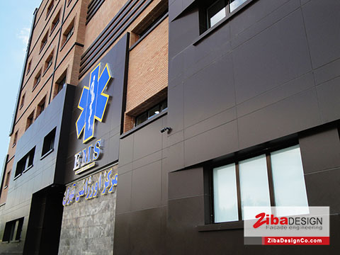 کامپوزیت پروژه اورژانس تهران