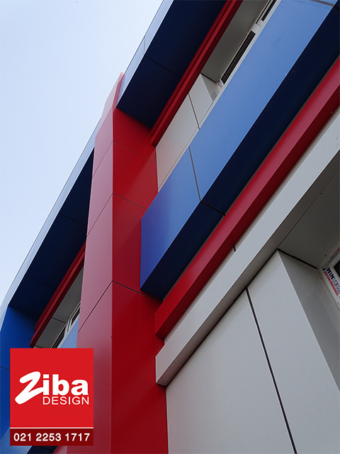 طراحی نمای کارخانه 1