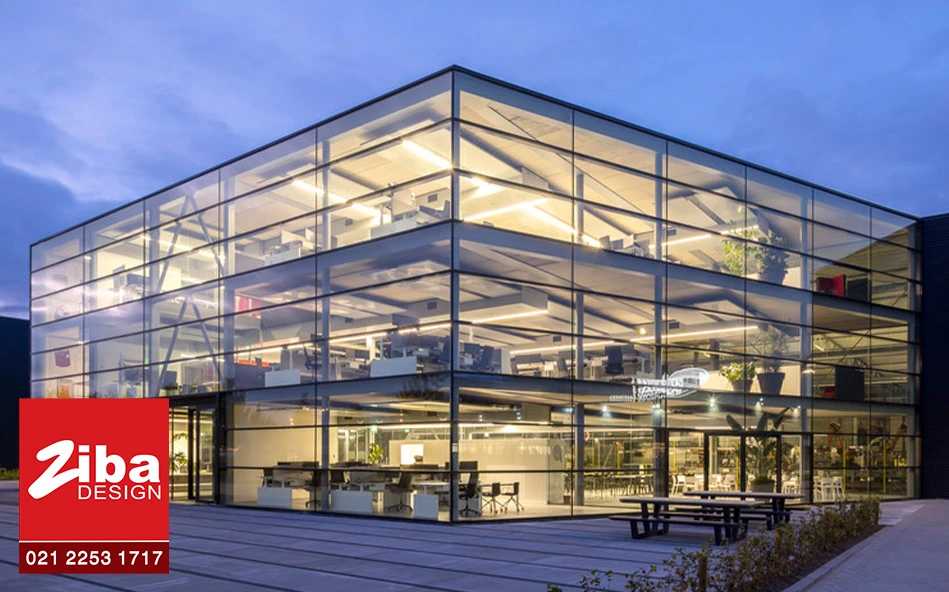 نمای شیشه ای