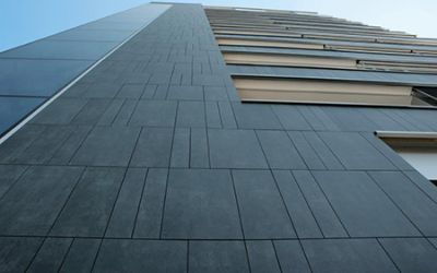 نمای سرامیک خشک